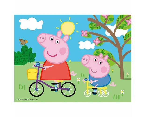 Puzzle In Cutie Peppa Pig, 12 Piese