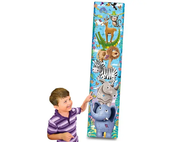 Puzzle Inalt De Podea - Animale De La Mici La Mari