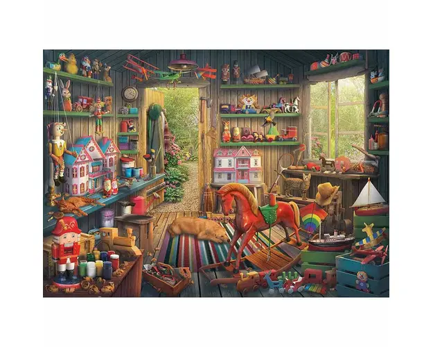 Puzzle Incapere Cu Jucarii, 1000 Piese
