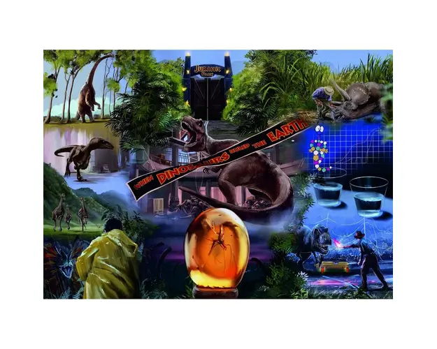 Puzzle Jurassic Park, 1000 Piese