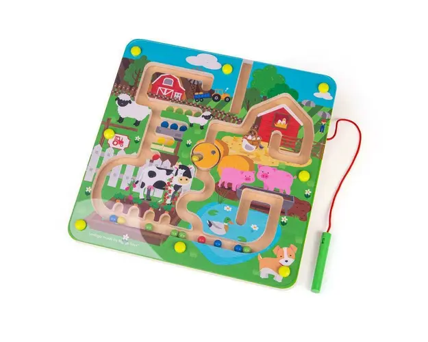 Puzzle labirint - Ferma