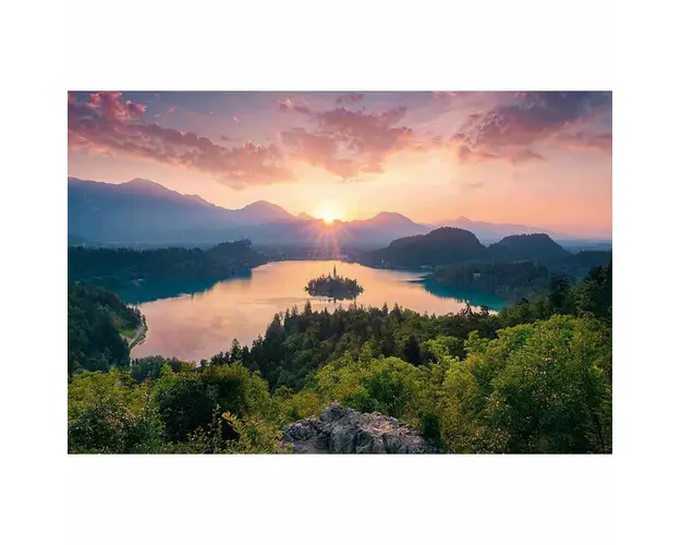 Puzzle Lacul Bled Slovenia, 3000 Piese