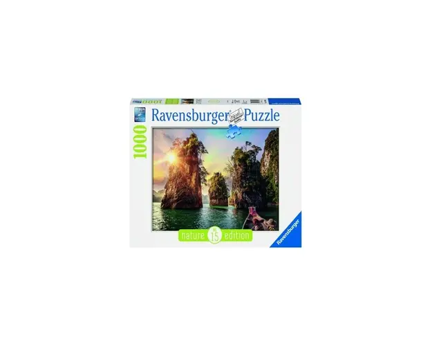Puzzle Lacul Cheow, 1000 Piese