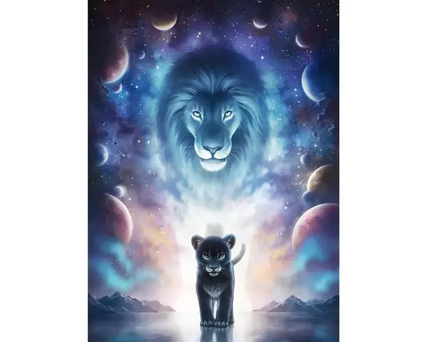Puzzle Leu, 300 Piese