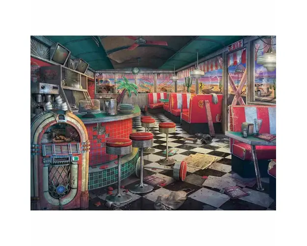 Puzzle Loc Parasit De Luat Masa, 1000 Piese