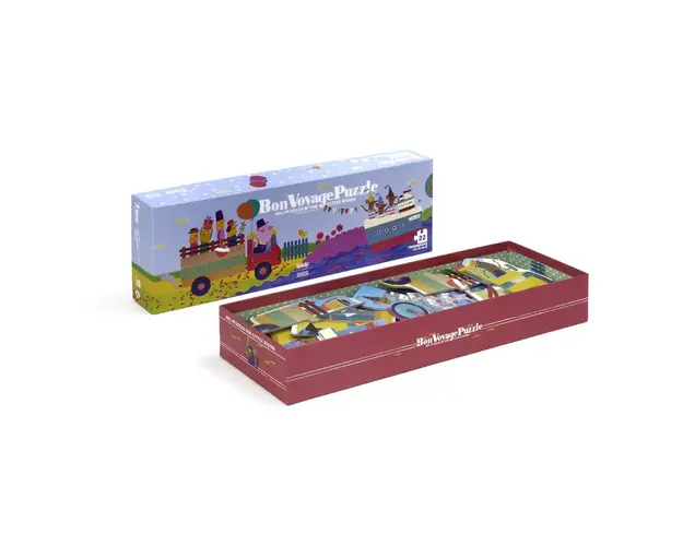 Londji - Puzzle educativ Calatorie placuta in fiecare anotimp , Puzzle Copii, piese 22