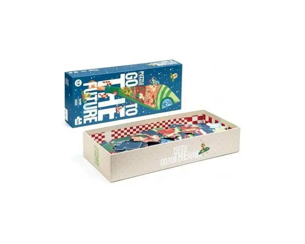 Londji - Puzzle educativ Go to the future , Puzzle Copii, piese 100