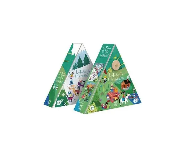 Londji - Puzzle educativ Haideti la munte! , Puzzle Copii, piese 36