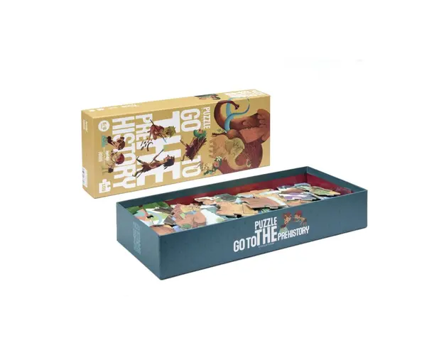 Londji - Puzzle educativ Preistoria , Puzzle Copii, piese 100