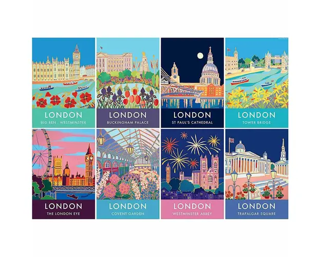Puzzle Londra Vintage, 1000 Piese