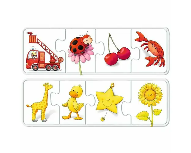 Puzzle Lucruri Colorate, 6X4 Piese
