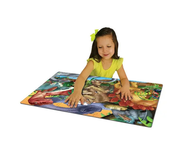 Puzzle Mare De Podea - Dinozauri