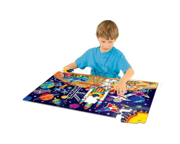 Puzzle Mare De Podea - In Spatiu