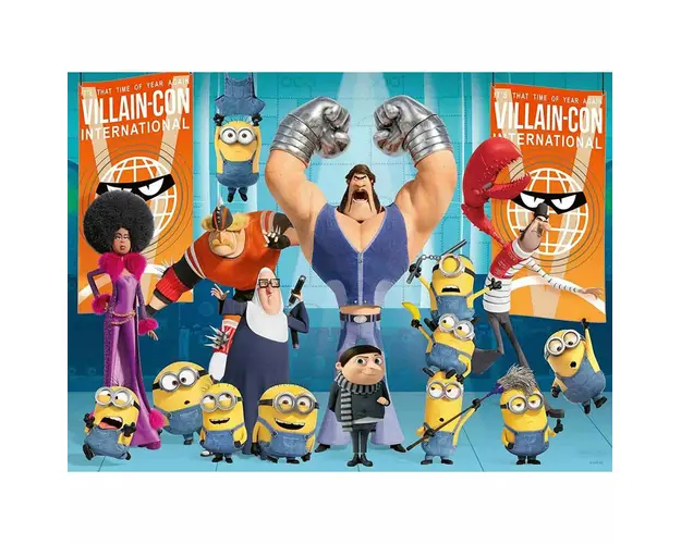 Puzzle Minions, 100 Piese