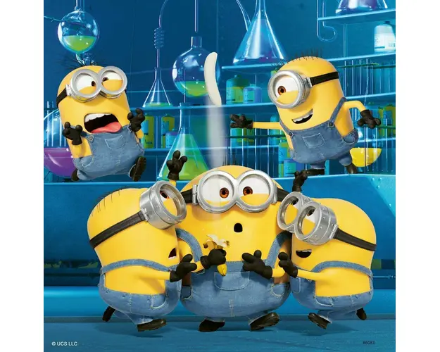 Puzzle Minions, 3X49 Piese