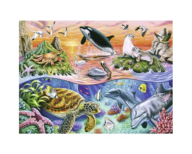 Puzzle Minunatul Ocean, 100 Piese