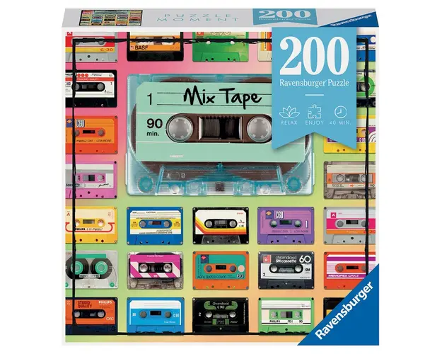 Puzzle Mix De Casete, 200 Piese