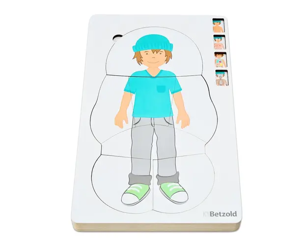Puzzle multistrat anatomie baiat