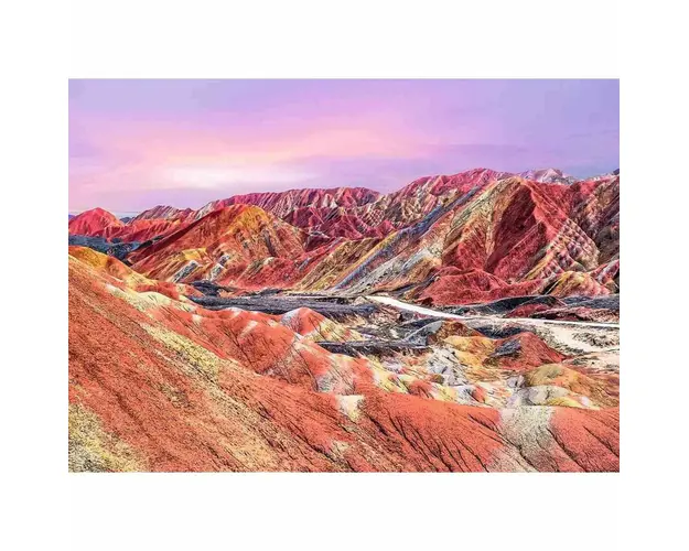 Puzzle Munti Curcubeu, 1000 Piese