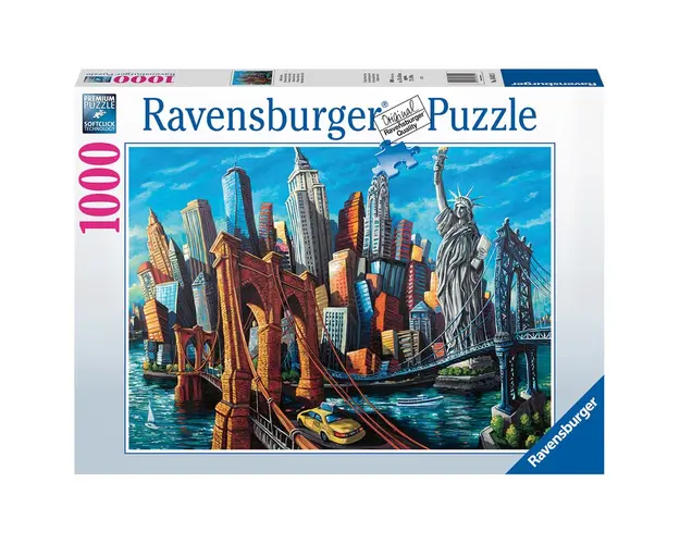 Puzzle Obiective Din New York, 1000 Piese