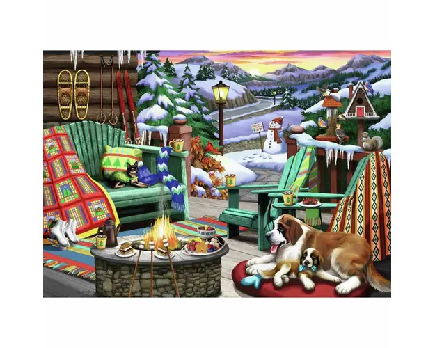 Puzzle Odihna La Final De Zi, 1000 Piese