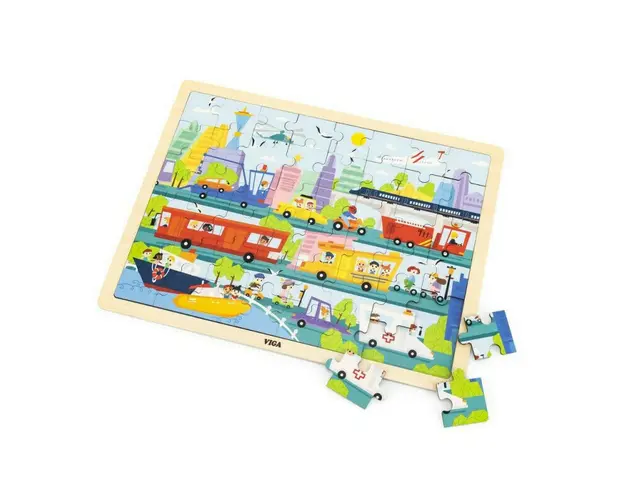 Viga - Puzzle Oras, 48 de piese,