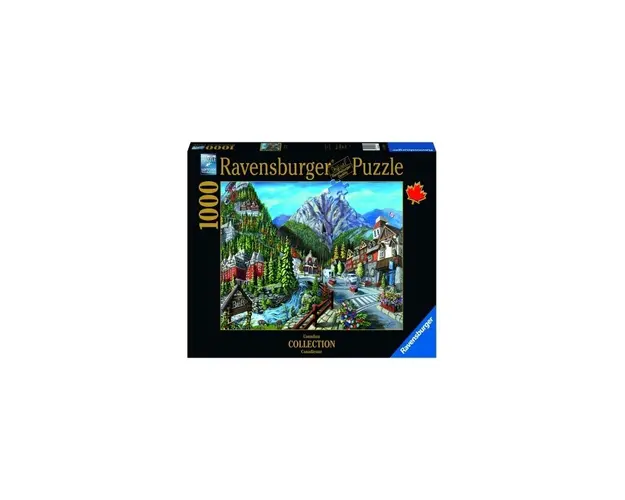 Puzzle Orasul Banff, 1000 Piese