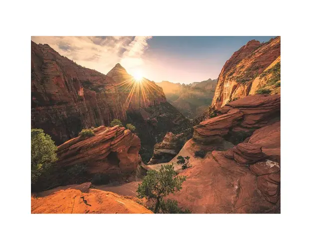 Puzzle Parcul National Zion Sua, 1000 Piese