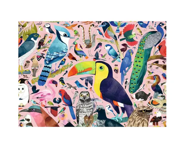Puzzle Pasarile Lui Matt Sewell, 1000 Piese