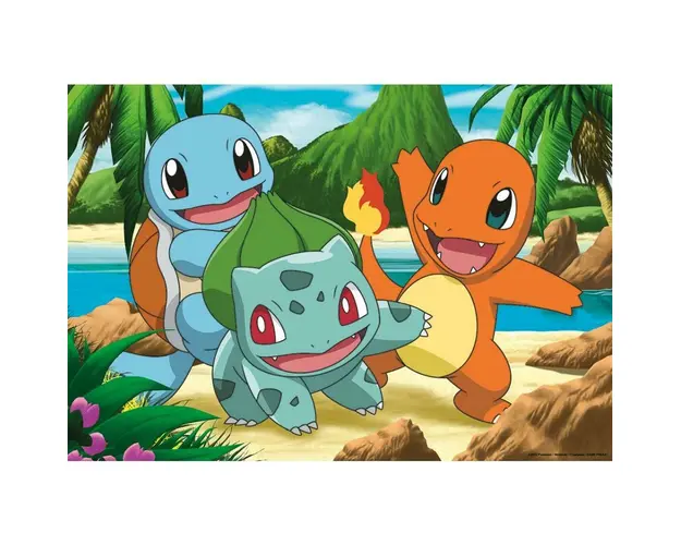 Puzzle personaje, Ravensburger, Pokemon, 2x24 piese, 4 ani+, Multicolor