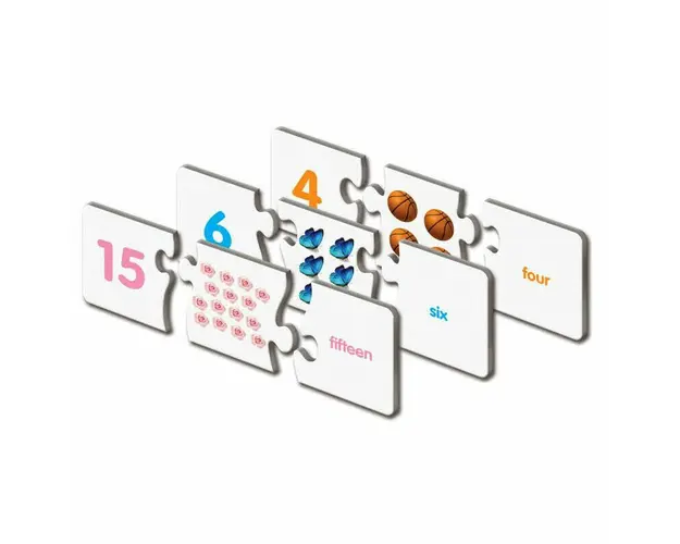 Puzzle Potriveste Numerele