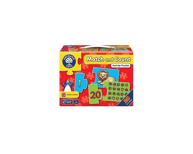 Orchard toys - Puzzle Potriveste si numara de la 1 la 20