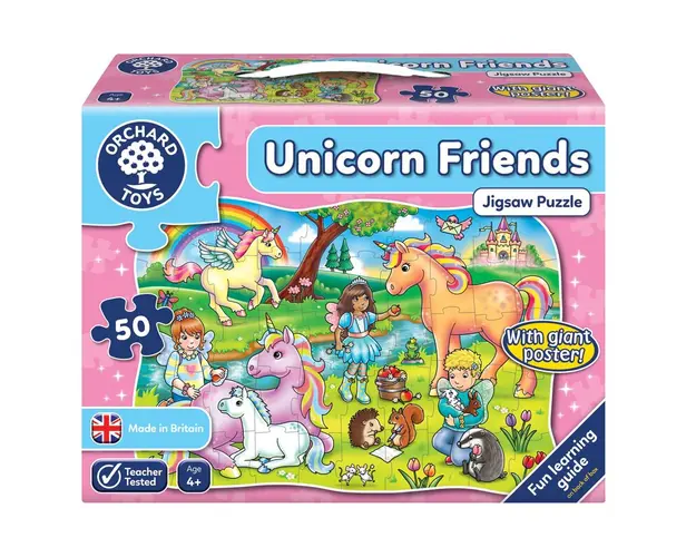Orchard toys - Puzzle Prietenii Unicornului