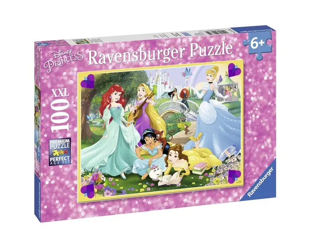 Puzzle Printesele Disney In Gradina, 100 Piese