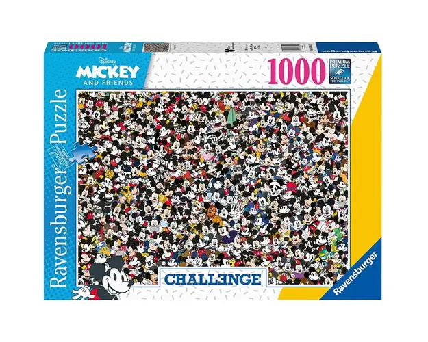 Puzzle Provocare Mickey Si Prietenii, 1000 Piese