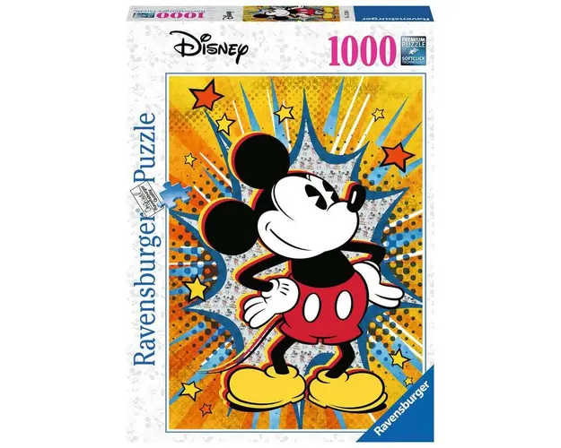 Puzzle Retro Mickey, 1000 Piese
