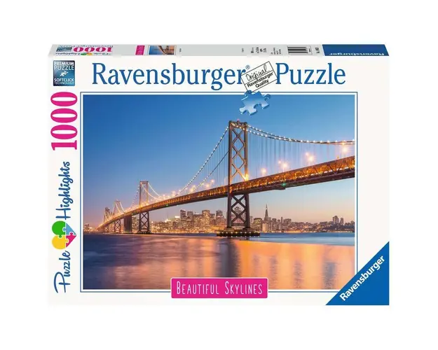 Puzzle San Francisco, 1000 Piese