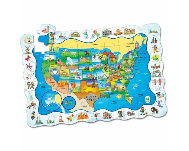 Puzzle Si Joc Harta Sua