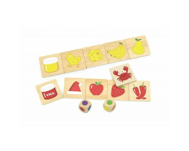 Viga - Puzzle din lemn Invata culorile , Puzzle Copii, piese 36
