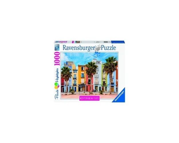 Puzzle Spania Mediteraneana, 1000 Piese