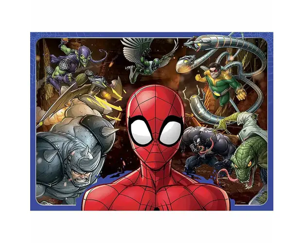 Puzzle Spiderman Si Personaje, 100 Piese