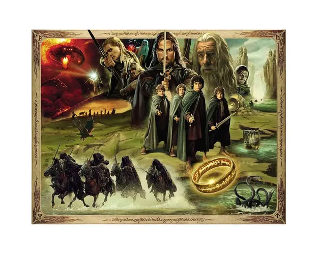 Puzzle Stapanul Inelelor, 2000 Piese