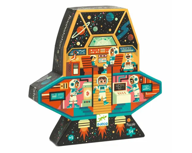 Puzzle Statia spatiala, Djeco