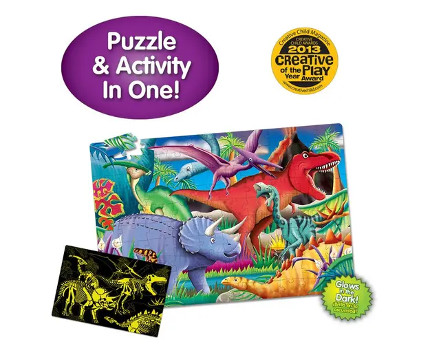 Puzzle Straluceste In Intuneric - Dinozauri