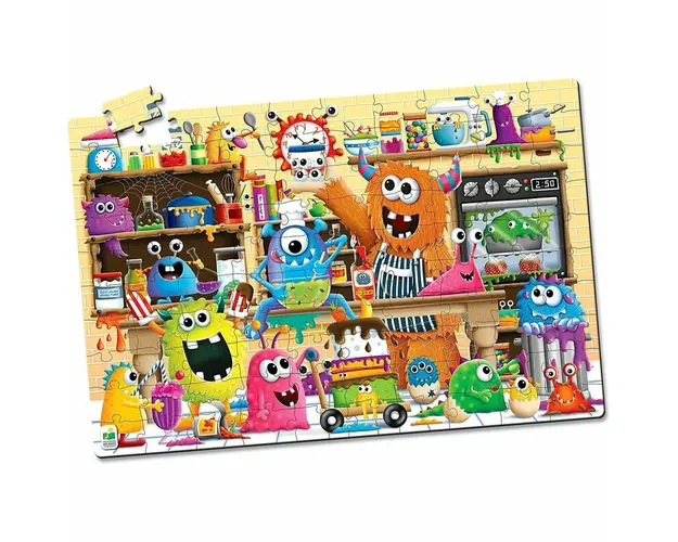 Puzzle Straluceste In Intuneric - Monstri