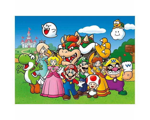 Puzzle Super Mario, 100 Piese