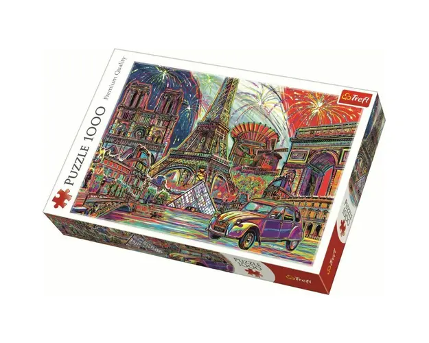 Trefl - PUZZLE 1000 CULORILE PARISULUI
