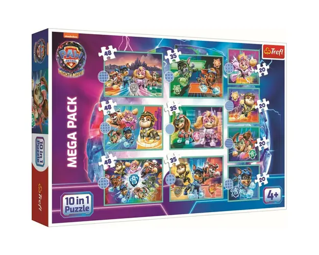 PUZZLE TREFL 10IN1 PATRULA CATELUSILOR ECHIPA CATEILOR