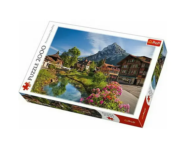 Trefl - Puzzle peisaje Alpii vara , Puzzle Copii, piese 2000