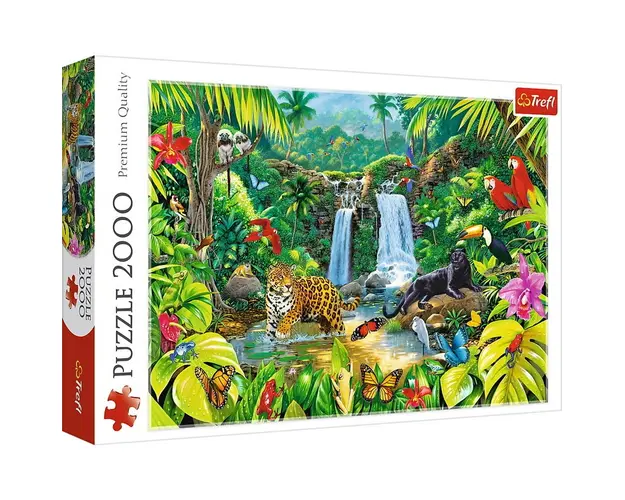 Trefl - Puzzle peisaje Padurea Tropicala , Puzzle Copii, piese 2000